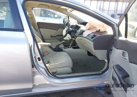 2012 Honda Civic Lx z USA, uszkodzony, nr VIN 19XFB2F52CE084661